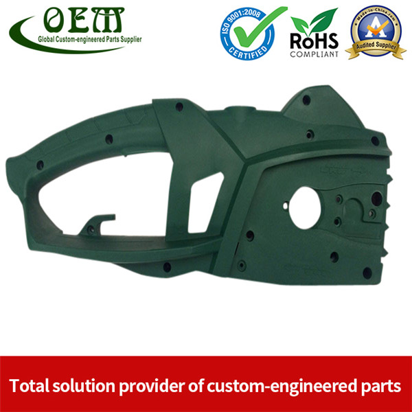 Plastic Injection Molded Shell for Gasoline Chain Saw