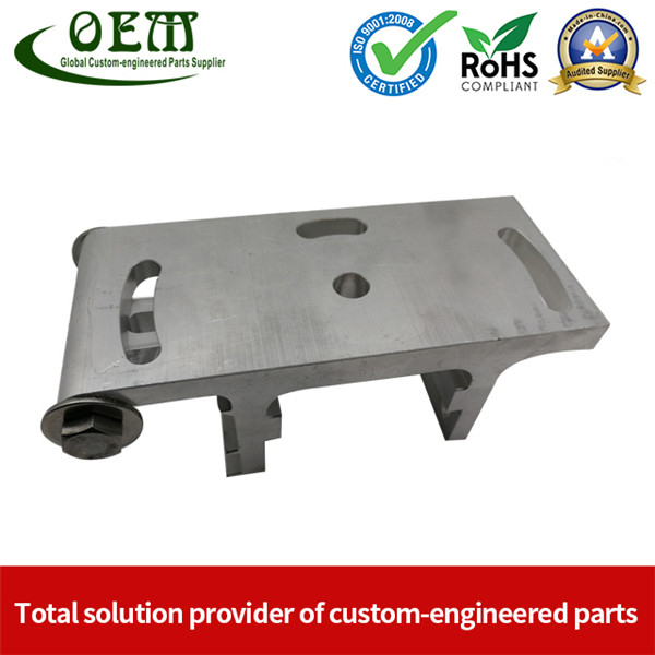 Precision Aluminum CNC Milling Custom Parts Motion Control Bracket for Military Industry