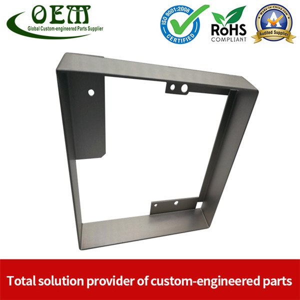 Custom Design OEM Stainless Steel Sheet Metal Stamping Bracket Frame for Telecommunications