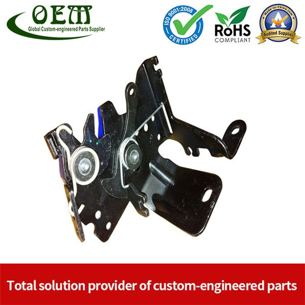 OEM Sheet Metal Stamping Fabrication of Vertical Spring Toggle Latch Clamps for Automobile