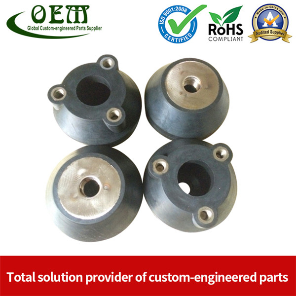 Metal-Rubber Bonded Parts of Rubber Boots Applied for Marine
