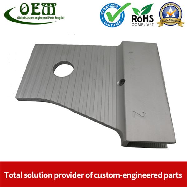 Precision Aluminum Stamping of A Heat Shield for Truck Motors