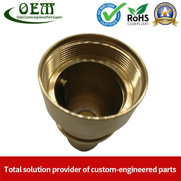 Brass Bearing Housings of CNC Milling Machining Parts Used for Automobile Industry