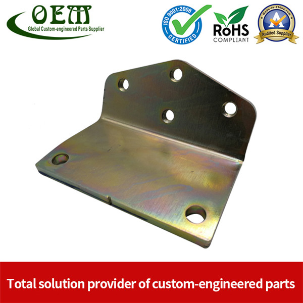 Zinc Plated Metal Stamping Bracket for Automotive Industry