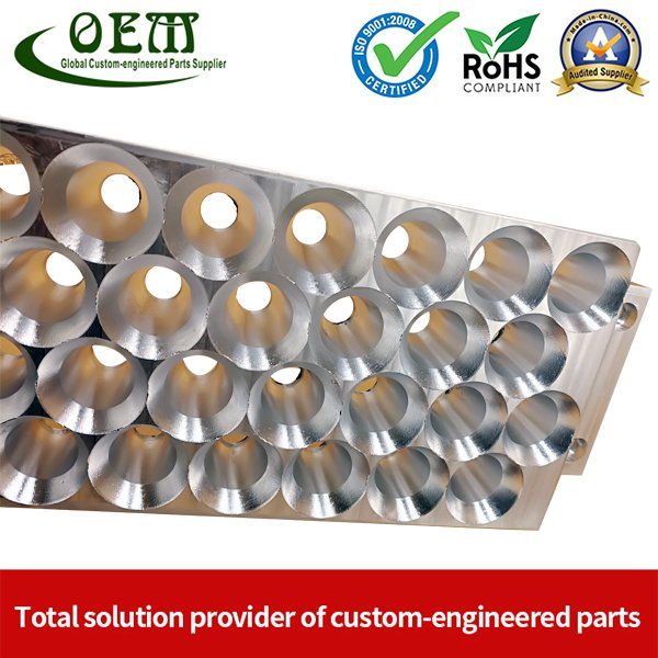 High Precision Aerospace Defense Plate by Aluminum CNC Milling Machining