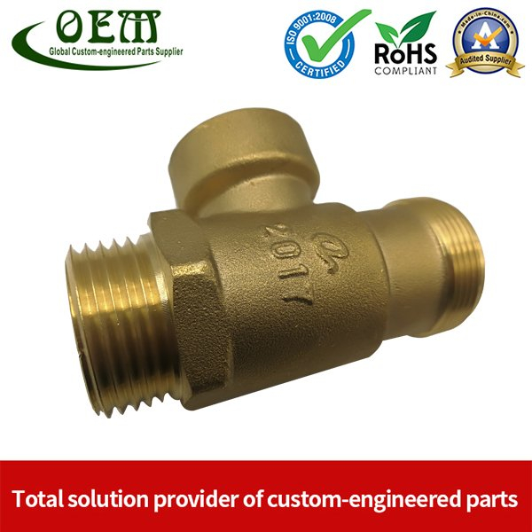 OEM Customized CNC Milling Brass Sleeve for Pump Spare Part