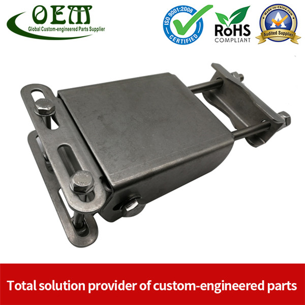 Precision Sheet Metal Stamping Fabrication of Stainless Steel Frame for Mechanical Equipment