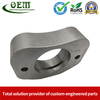 Custom Precision Anodizing Aluminum CNC Turning Threaded Parts - Aluminum Flange Applied in Plastic Injection Machinery