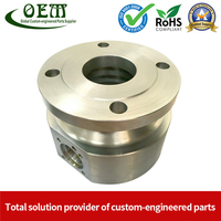 Custom Aluminum Parts CNC Turning Milling Machining Aluminum Holder for Industrial Automation