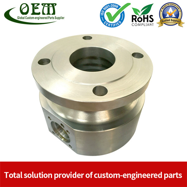 Custom Aluminum Parts CNC Turning Milling Machining Aluminum Holder for Industrial Automation