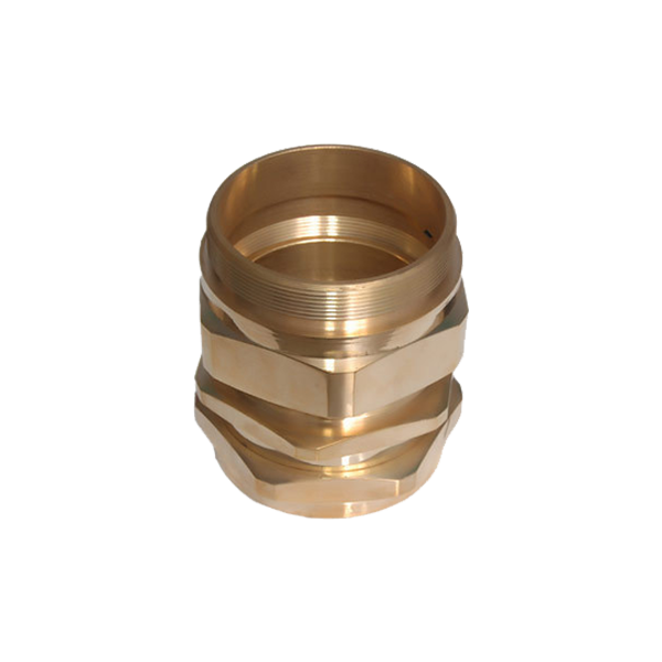 Brass Machining Parts - Coupling Threading Connector for Electrical Contacts & Connectors 
