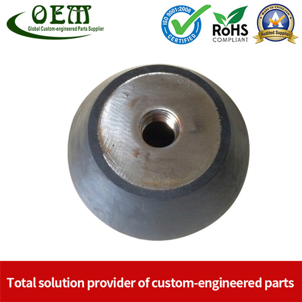 Metal-Rubber Bonded Parts of Rubber Boots Applied for Marine