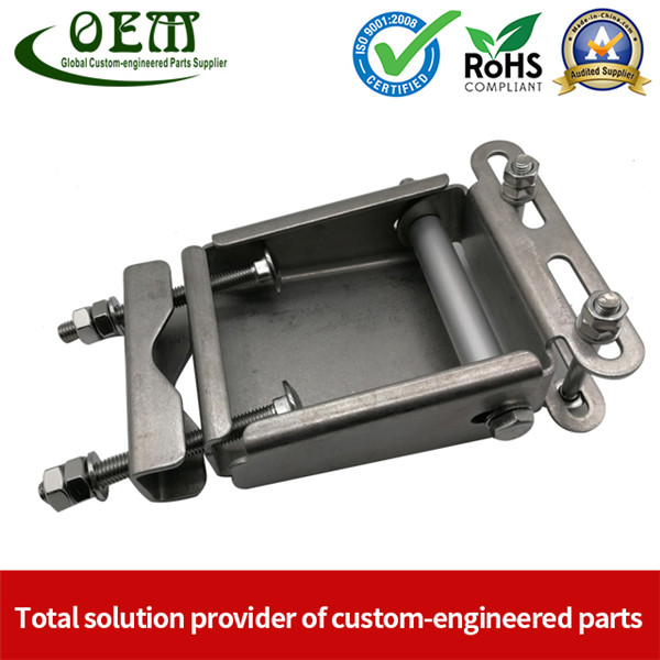 Precision Sheet Metal Stamping Fabrication of Stainless Steel Frame for Mechanical Equipment