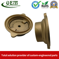 ISO 9001 Certified CNC Copper Machining Parts - Brass Cover Fitting Applied for Oil And Gas Industry
