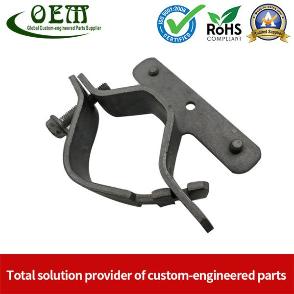 Special Fabricated Galvanized Steel Metal Stamping Hardware Clamps