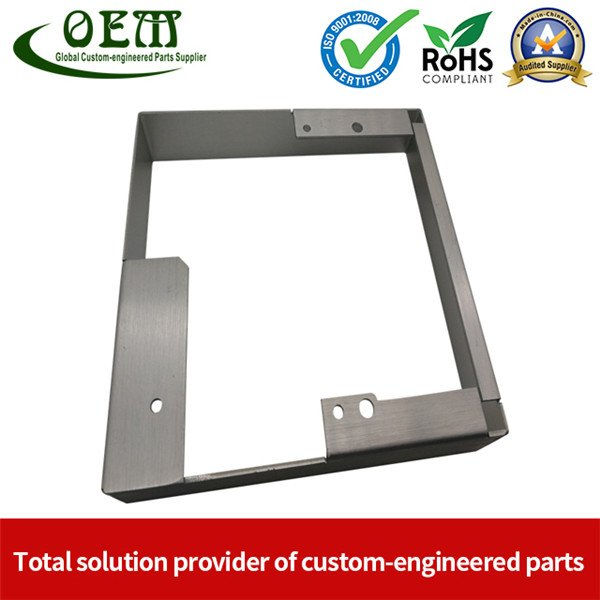 Custom Design OEM Stainless Steel Sheet Metal Stamping Bracket Frame for Telecommunications