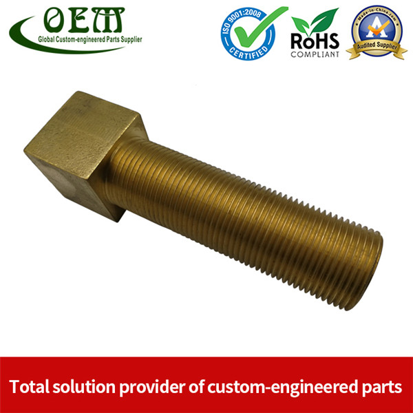 Brass Plug Brass Sanitary Parts CNC Turned Machining Parts