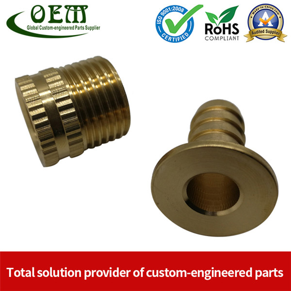 Brass Insert Screw Nuts - Brass CNC Machining Parts Used for Fasteners
